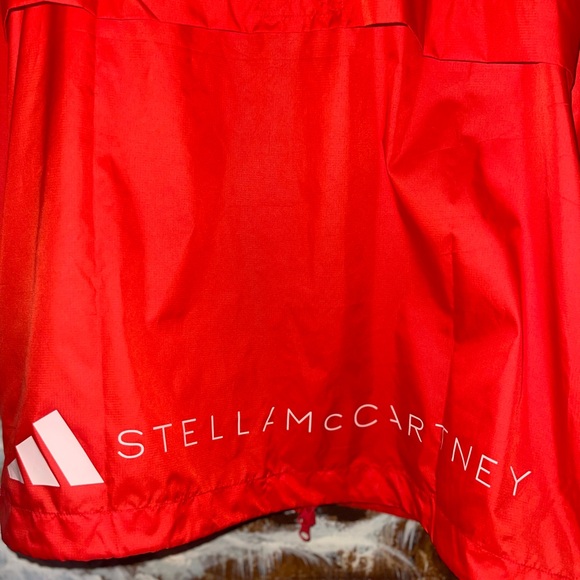 Adidas by Stella McCartney Red aSMC Windbreaker - Picture 5 of 9